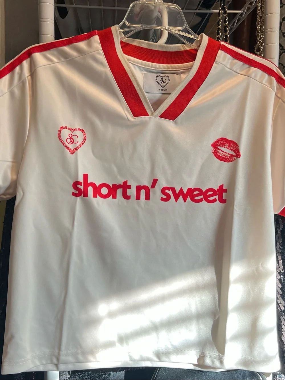 SABRINA CARPENTER short n' sweet Graphic Soccer Jersey 69 Merch